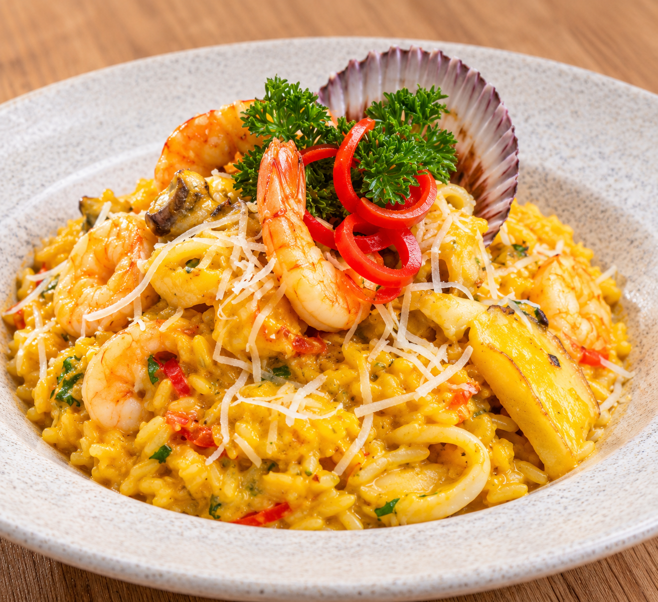 Arroz con mariscos