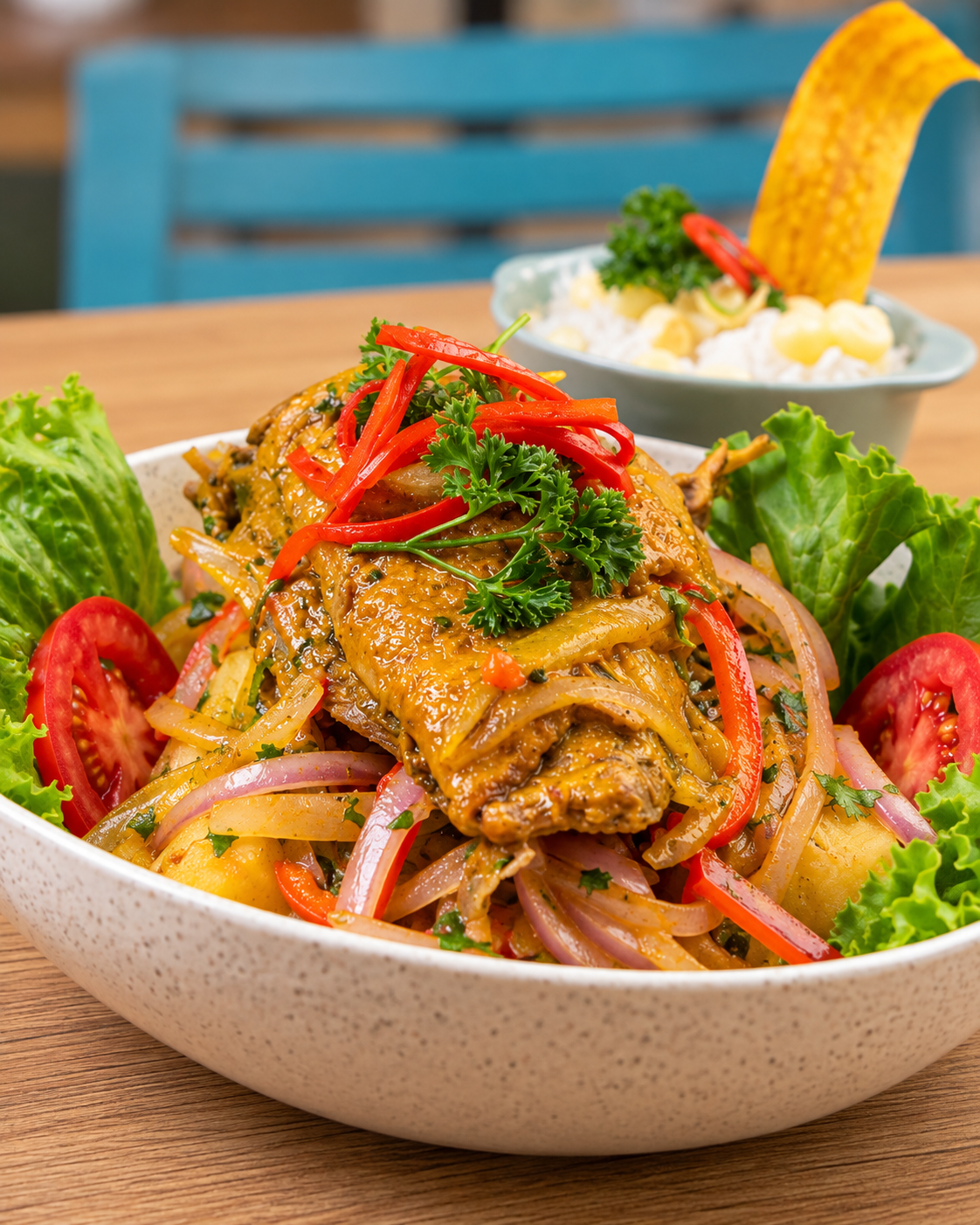 Ceviche de pato