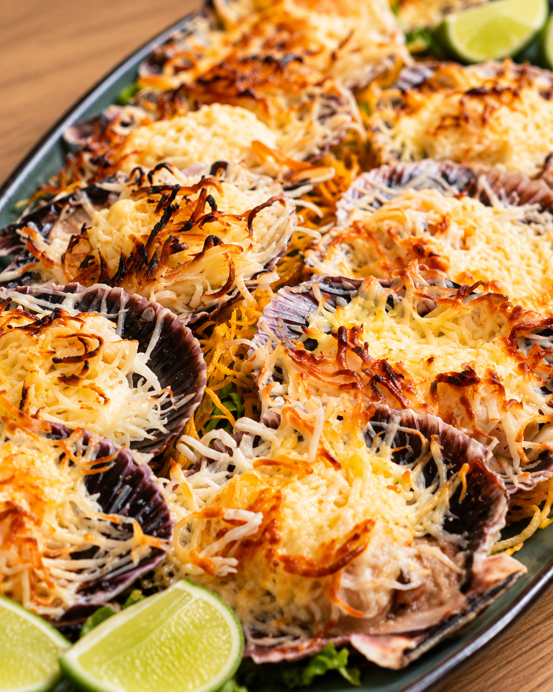 Conchitas a la parmesana