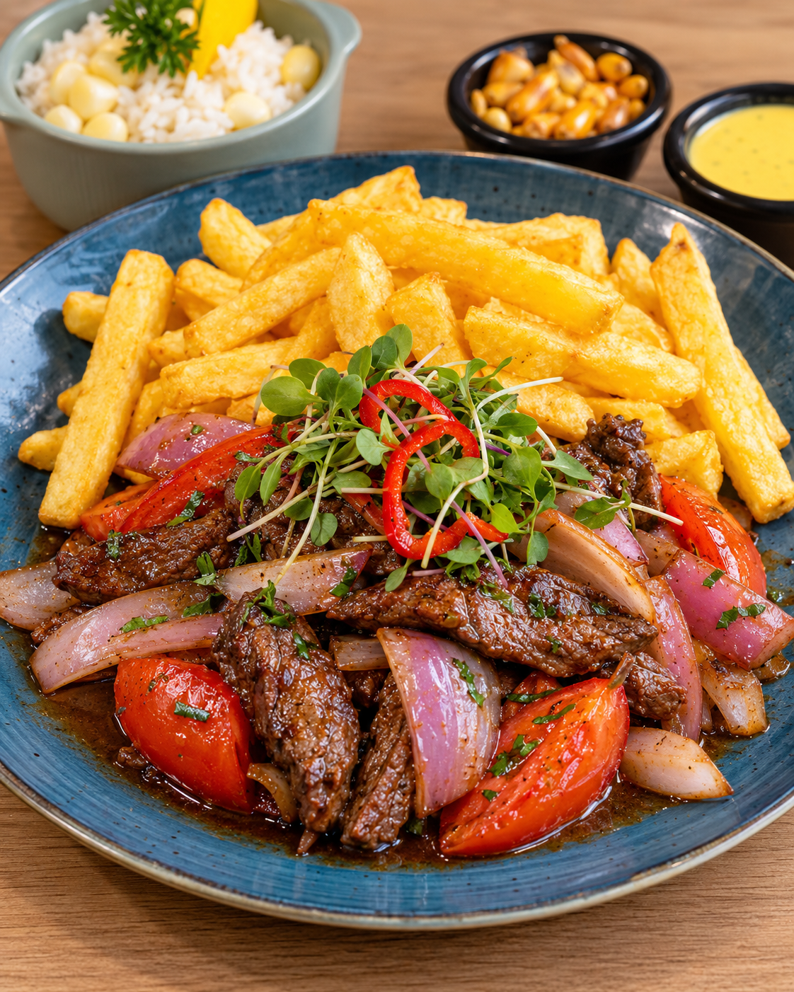 Lomo saltado (lomo fino)